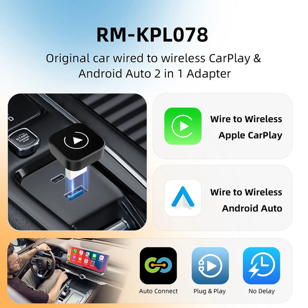Smart CarPlay & Android Adapter